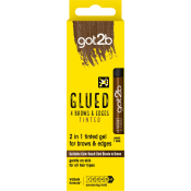 Pigmenterad Gel Glued 4 Brows & Edges 2+1 Brun 16ml Got2B Schwarzkopf.
