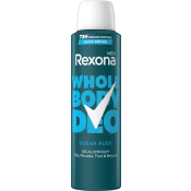 Deodorant Spray All Body Ocean Rush 150ml Rexona.