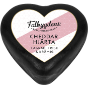Cheddarhjärta hårdost 100g Falbygdens rekomm..