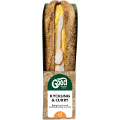 Baguette Kyckling Curry 245g GOOD.