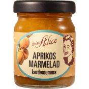Aprikosmarmelad med kardemumma 68g Miss Alice.