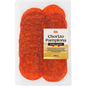 Chorizo Pamplona Skivad 100g ICA.