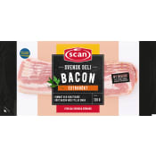 Bacon Extrarökt 120g Svensk Deli Scan.