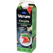 Filmjölk Vattenmelon Fläder 3.5% 1000g Verum®.