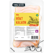 Kalkon Rökt Tunna Skivor 200g ICA.