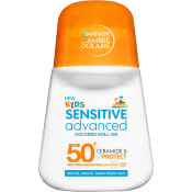 Solskydd Kids Sensitive Advanced Colored Roll-on SPF50+ 50ml Ambre Solaire.