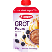 Gröt Päron & Katrinplommon 6m 120g Semper.