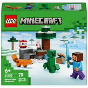 LEGO Minecraft Steves taigaäventyr 21583.
