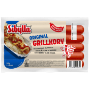 Grillkorv Original 350g Sibylla.