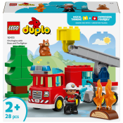LEGO Duplo Brandbil med slang och brandman 10473.