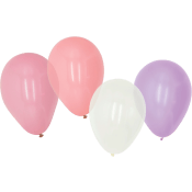 Ballonger rosa mix 8-p Happy Party.