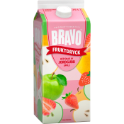 Fruktdryck Jordgubb Äpple 1750ml Bravo.