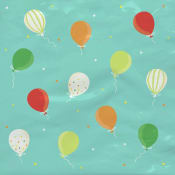 Servett ballong/prickar 20p.