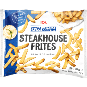 Extra krispiga steakhouse frites 750g ICA.