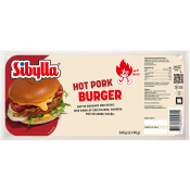 Hamburgare Hot pork 540g Sibylla.