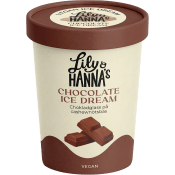 Glass Chocolate ice dream 465ml Lily & Hanna's.
