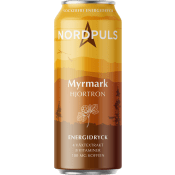 Energidryck Myrmark Med Smak Av Hjortron Sockerfri 330ml Nordpuls.