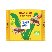 Chokladkaka Roasted Peanut Vegan Ritter 100g.