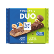 Chokladkaka Crunchy DUO 218 Gram Ritter.