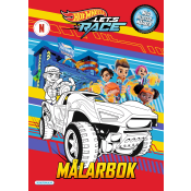 Målarbok Hot Wheels.