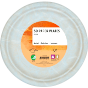 Assietter Papp 18cm 50pack Falk.