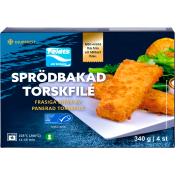 Torsk Sprödbakad Fryst 340g Feldt's.