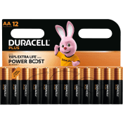 Batteri Plus AA 12-p Duracell.