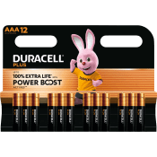 Batteri Plus AAA 12-p Duracell.