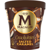 Glass Magnum Crackables salted caramel 440ml GB Glace.