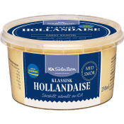 Hollandaisesås med smör 230ml ICA Selection.