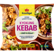 Kycklingkebab 400g Kronfågel.