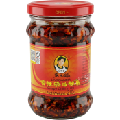 Crispy chilli i olja 210g Laoganma.