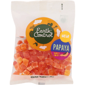 Papaya Torkad Tärningar 150g Earth Control.