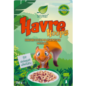 Havre Hoops EKO glutenfri 350g Naturens skafferi.