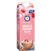 Grekisk Yoghurt Hallon 5.1% Skånemejerier.