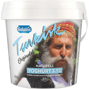 Yoghurt Naturell Turkisk 3.5% 1000g Salakis.