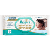 Tvättservetter Aqua Soft 60-p Pampers.