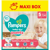 Byxblöjor Baby Dry Pants Strl 5 11-17kg Maxi 68-p Pampers.