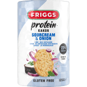 Proteinkakor Sourcream & Onion 125g Friggs.
