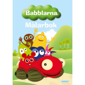 Målarbok Babblarna Kärnan.
