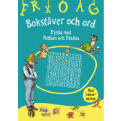 Pyssla med pettson och findus : bokstäver och ord med klistermärken.