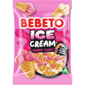 Gelégodis Glassar Med Fruktsmak 80g Bebeto.