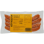 Fläskkorv Jalapeño/Cheese 240g Köttkultur.