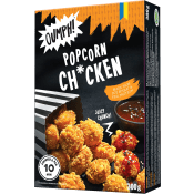 Veganska panerade Popcorn chcken 300g Oumph.