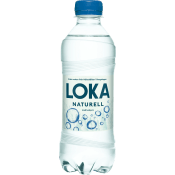 Vatten Kolsyrat Naturell 33cl Loka.