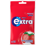 Tuggummi Strawberry 29g Extra.