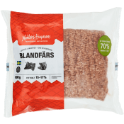 Blandfärs 50/50 15% 800g Nyhléns Hugosons.