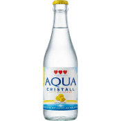 Vatten Kolsyrat Citron 330ml Aqua Cristall.