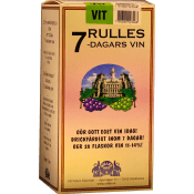 Vinsats Vit 7-dagars 1l Rulles.