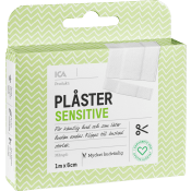 Plåster Sensitive 1m ICA Hjärtat.